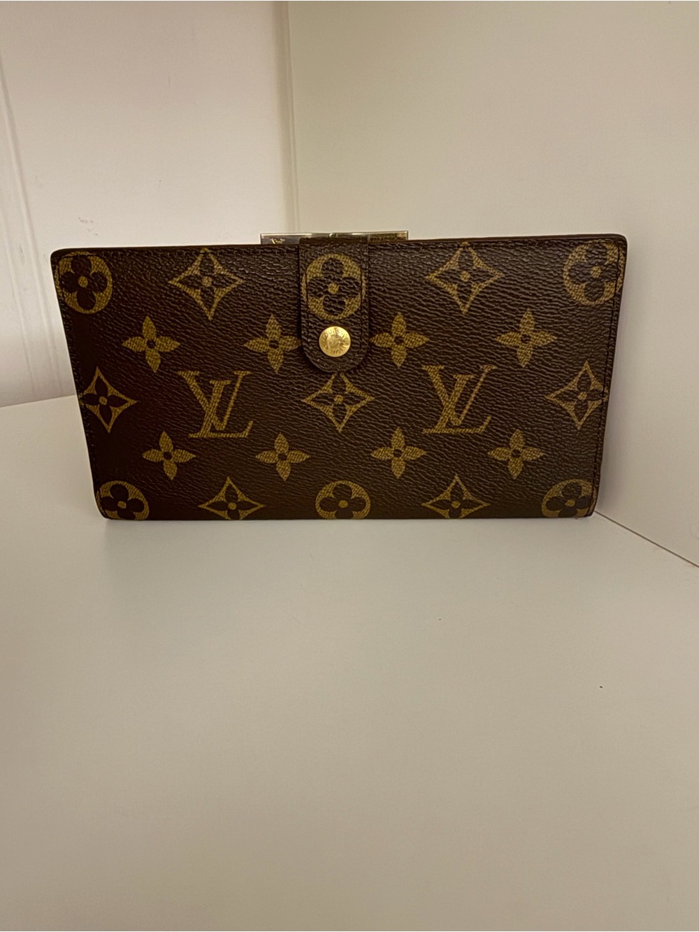 Authentic Louis Vuitton Monogram Porte Valeurs Cartes Crédit Wallet